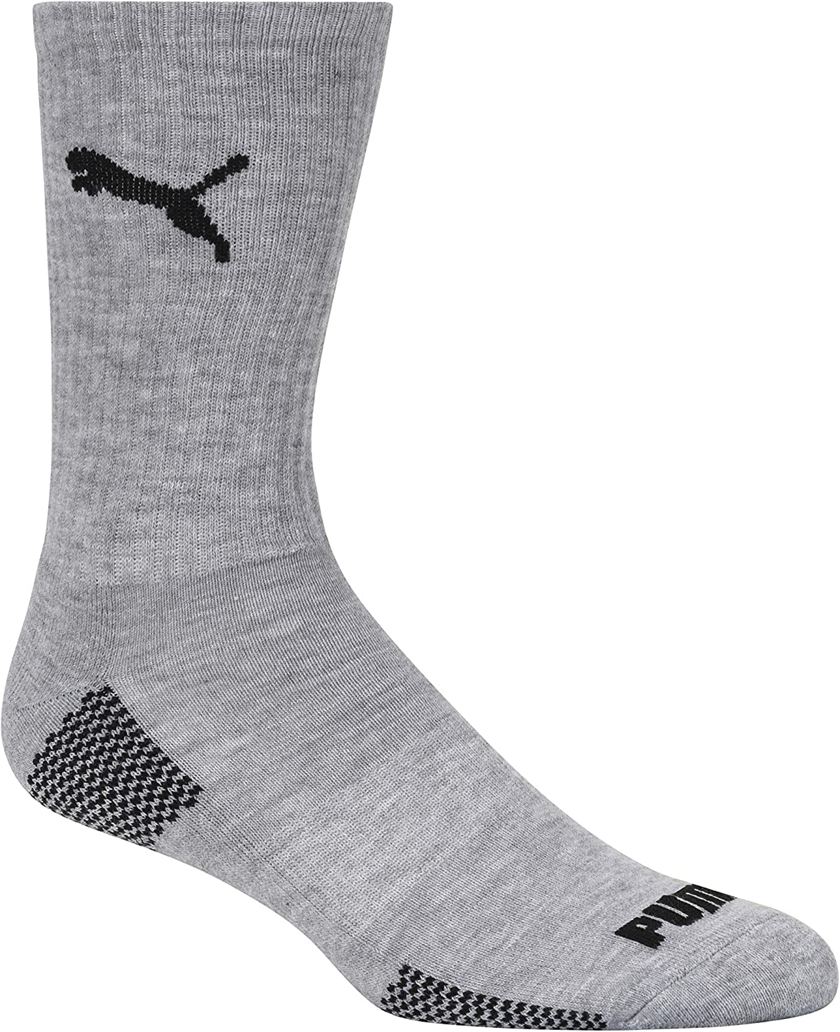 PUMA mens 6 Pack Crew Socks - Image 4